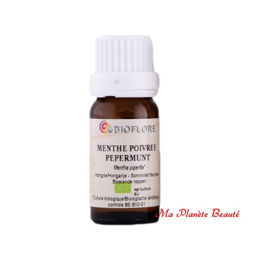 Huile Essentielle de Menthe Poivrée Bio - Ma Planète Beauté
