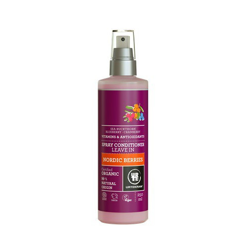 Démêlant Spray Leave-In Baies Nordiques 250ml - Urtekram