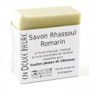 Savon Bio & Shampoing Solide - Rhassoul et Romarin Corps et Cheveux - En Douce Heure