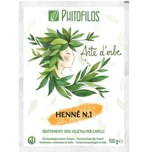 Henné N° 1 - Phitofilos - MA PLANETE BEAUTE