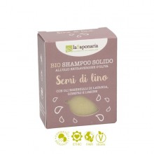 Shampoing Solide à l'Huile de Lin - Bio & Vegan - La Saponaria