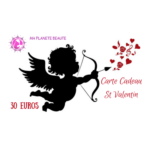 Carte Cadeau St Valentin 30€