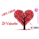 Carte Cadeau St Valentin 50€