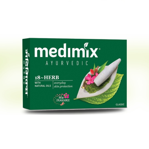 Savon Medimix Ayurvédique aux 18 Plantes - MA PLANETE BEAUTE