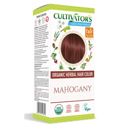 Coloration Végétale Biologique Mahogany - Cultivator's Colors From Nature - MA PLANETE BEAUTE