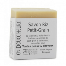 Savon Bio Riz Petit Grain | Corps et Cheveux - En Douce Heure