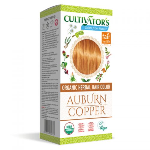 Coloration Végétale Biologique "Auburn Copper" (Cuivré Doré) - Cultivator's Colors From Nature