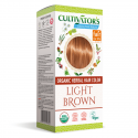 Coloration Végétale Biologique "Light Brown" (Châtain Doré Clair) - Cultivator's Colors From Nature