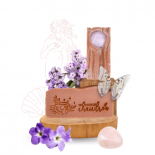 Aphrodite - Quartz Rose (Savon BIO Lithothérapie) | Au Coeur du Chaudron