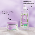 Masque Cheveux 3-en-1 Fortifiant et Démêlant au Romarin Bio - Pulpe de Vie | MA PLANETE BEAUTE