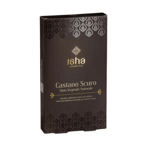 Brun Foncé (Castano Oscuro) - Coloration Capillaire Végétale | Isha Cosmetics - MA PLANETE BEAUTE