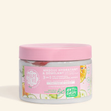 Masque Cheveux 3-en-1 Hydratant et Démêlant au Melon Bio - Pulpe de Vie