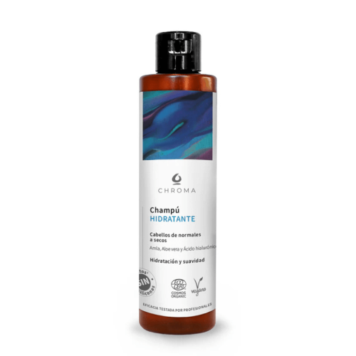 Shampoing Bio Hydratant (Cheveux Normaux à Secs) - Amla, Aloe, Acide Hyaluronique | Chroma