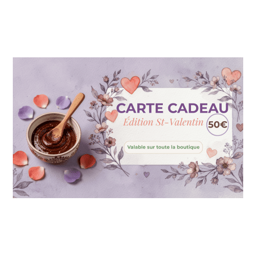 La Carte cadeau St Valentin 50€