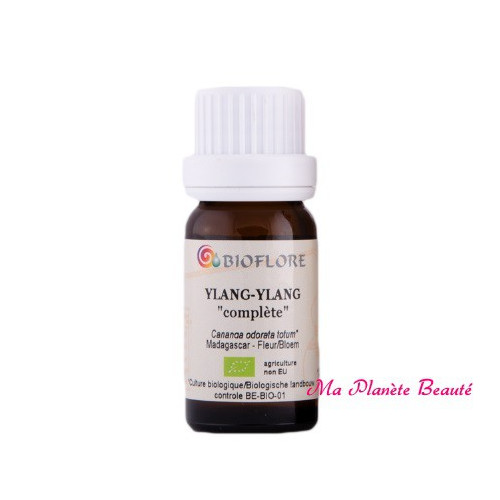 Huile Essentielle d'Ylang-Ylang Complète Bio - Ma Planète Beauté