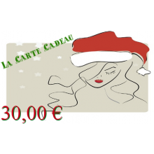 La Carte Cadeau Noel Ma Planète Beauté de 30€