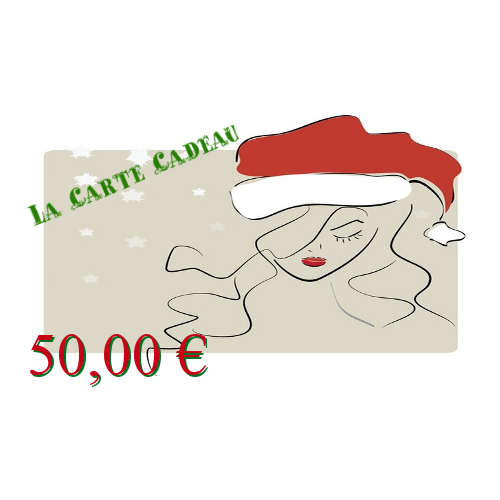 La Carte Cadeau Noel Ma Planète Beauté de 50€