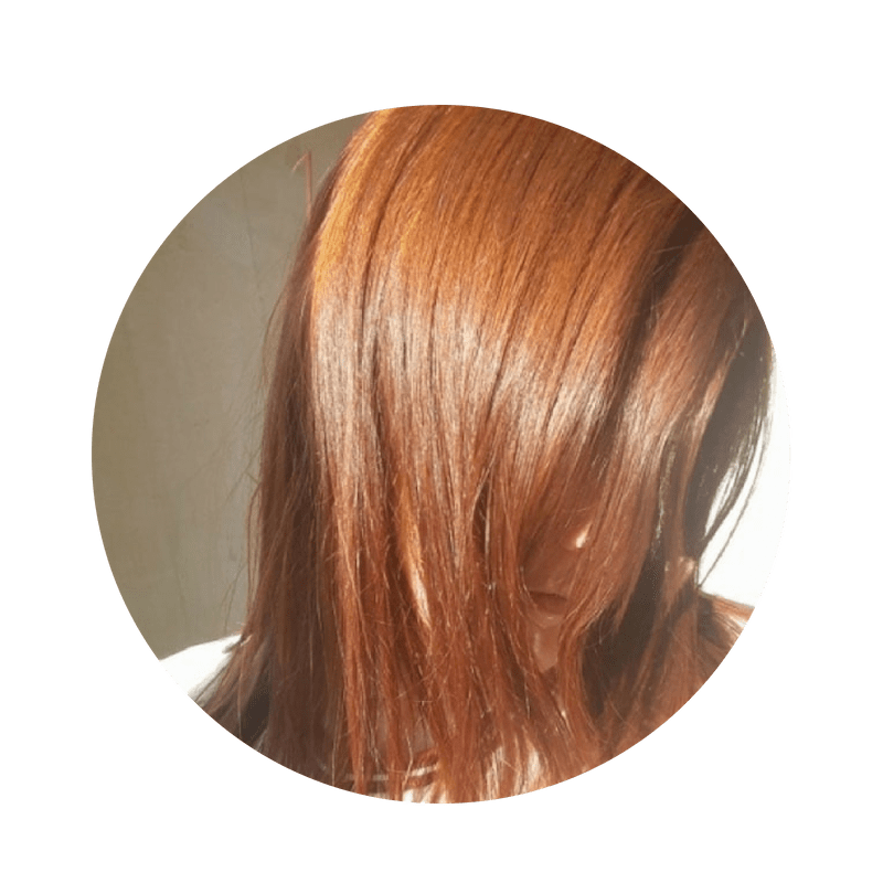 Henné cuivré bio de Perse sur base blonde