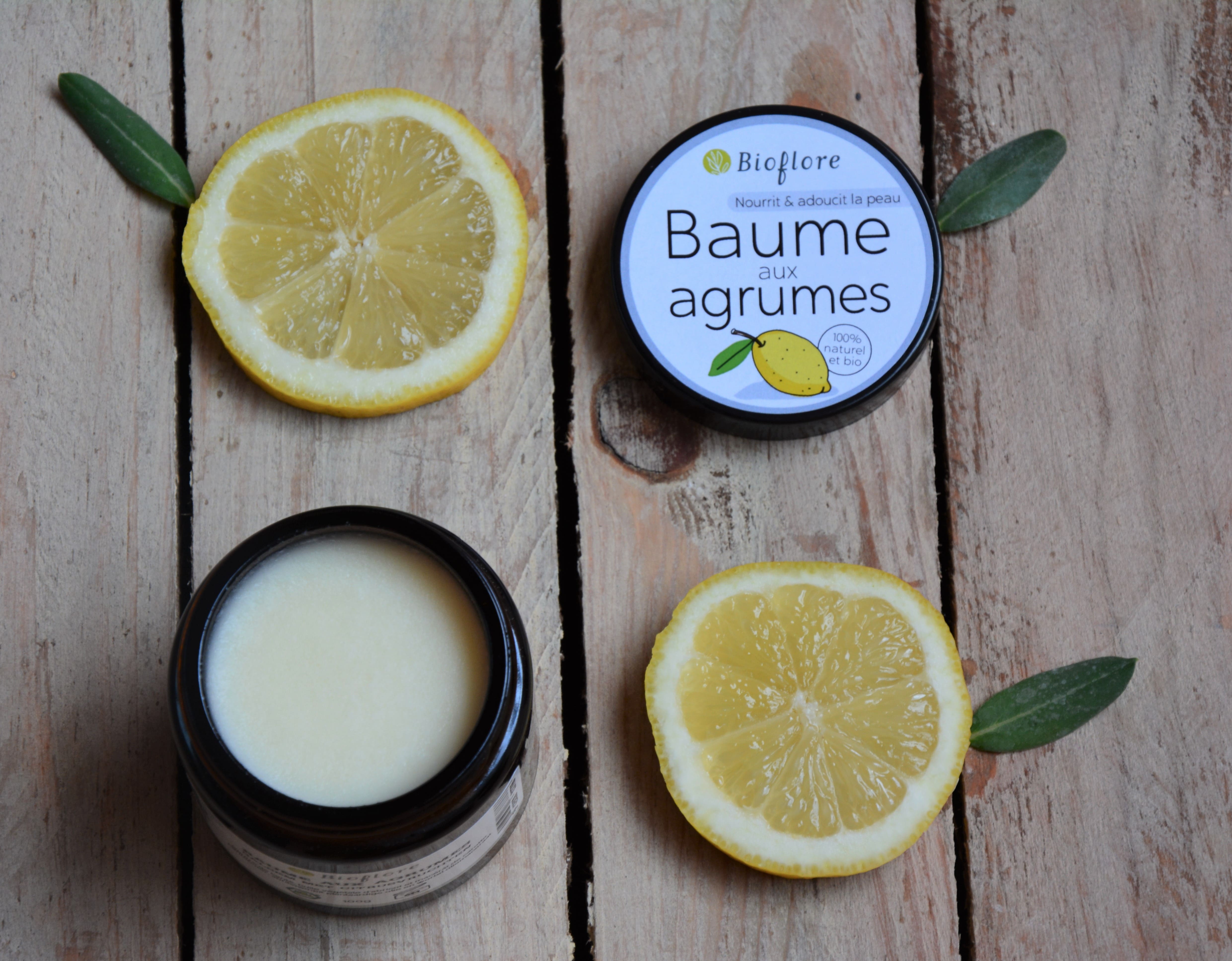 Baume Bio Vegan aux Agrumes - Bioflore - MA PLANETE BEAUTE