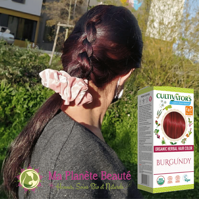 Coloration Burgundy - Cultivator's India - MA PLANETE BEAUTE
