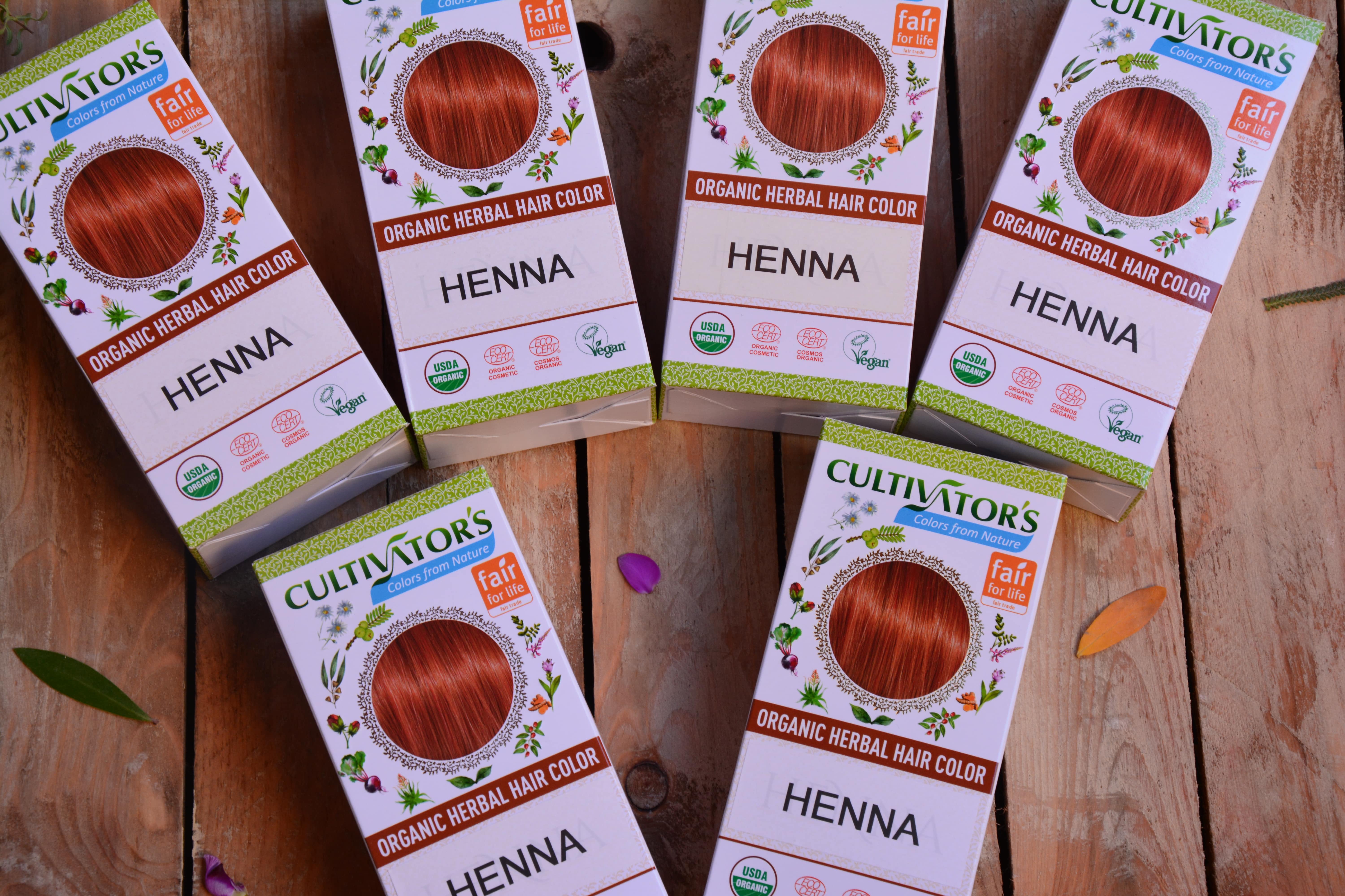 Coloration Végétale Henna - Cultivator's India - MA PLANETE BEAUTE