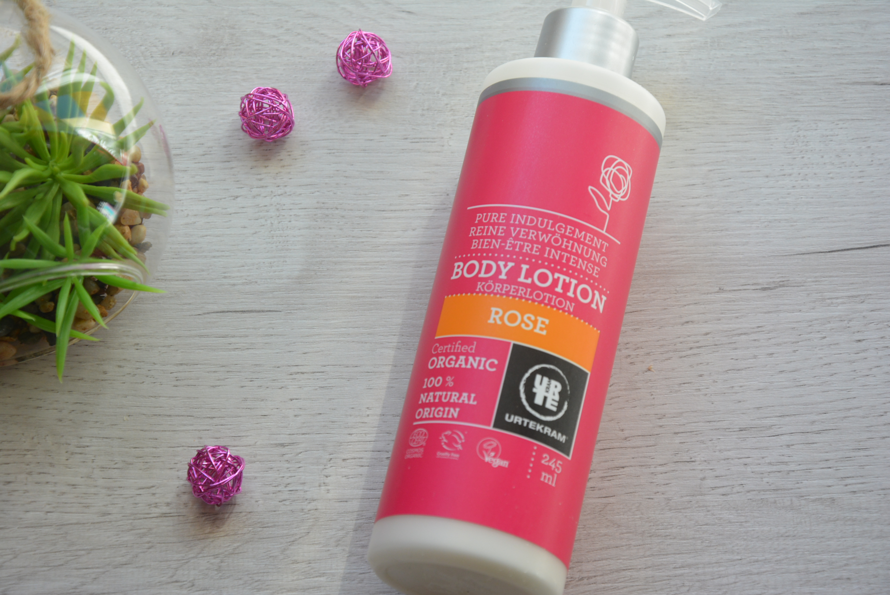 Lait Corps Rose - Urtekram - MA PLANETE BEAUTE