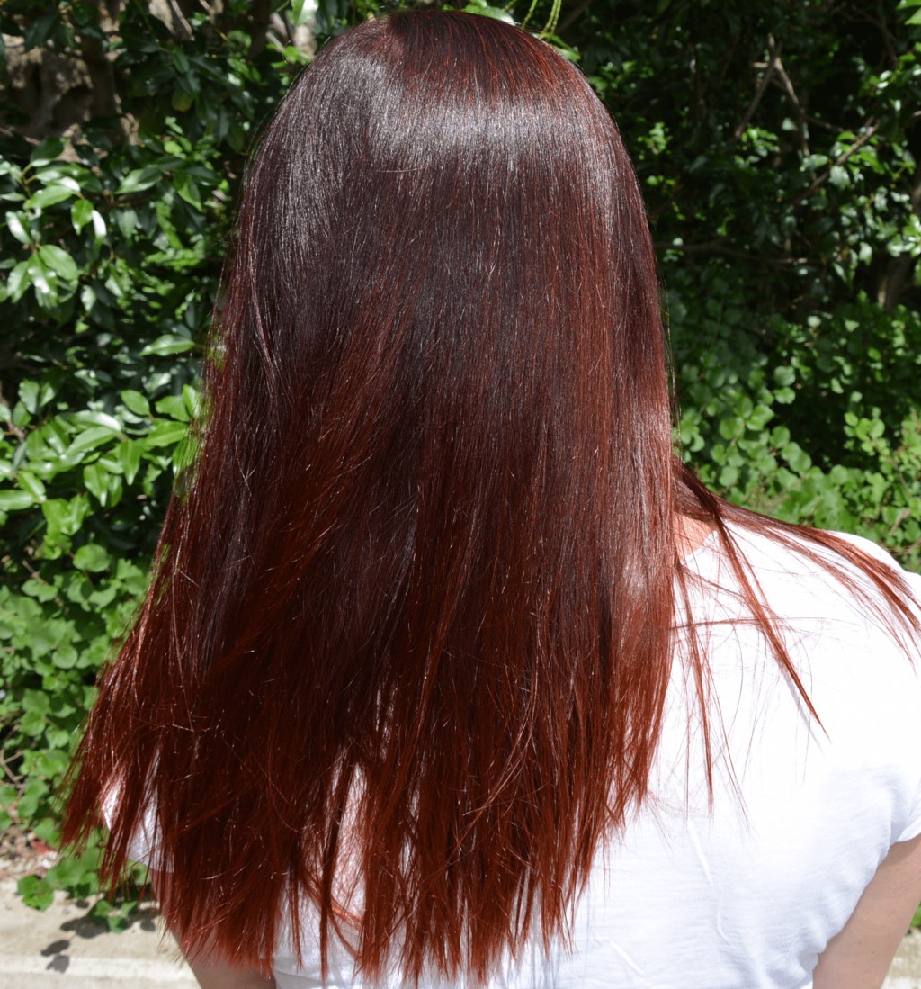 Tie And Dye Rouge Cheveux Mi Long Je suis passée d'un tie and dye châtain marron et blond miel au henné  naturel !