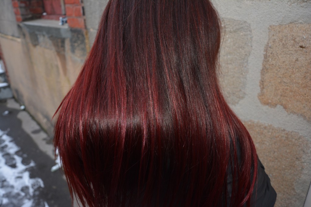 évolution de mes cheveux avec le henné