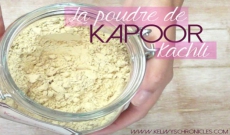 Le Kapoor kachli en shampoing sec : économique, écologique et sain.