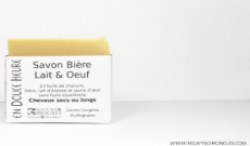 Test du savon corps et cheveux bière lait et oeuf d'En Douce Heure par Kelwy